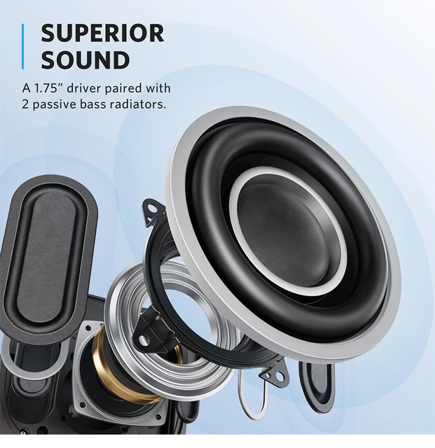 Anker PowerConf H500, auriculares Bluetooth de doble oreja con micrófono,  grabación de audio y transcripción de reuniones, llamadas mejoradas con IA