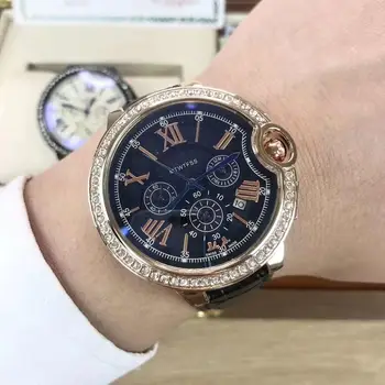 

classic Automatic mechanical watches Vangeer ctr Luxury top brand same watch Men's ballon bleu wristwacth High-end gifts