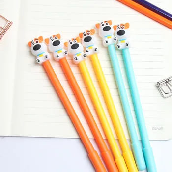 

1pcs Kawaii Pet Dog Ballpoint Pen Stationery Ballpen 0.5mm Blue Black Ink Office & School Supplies