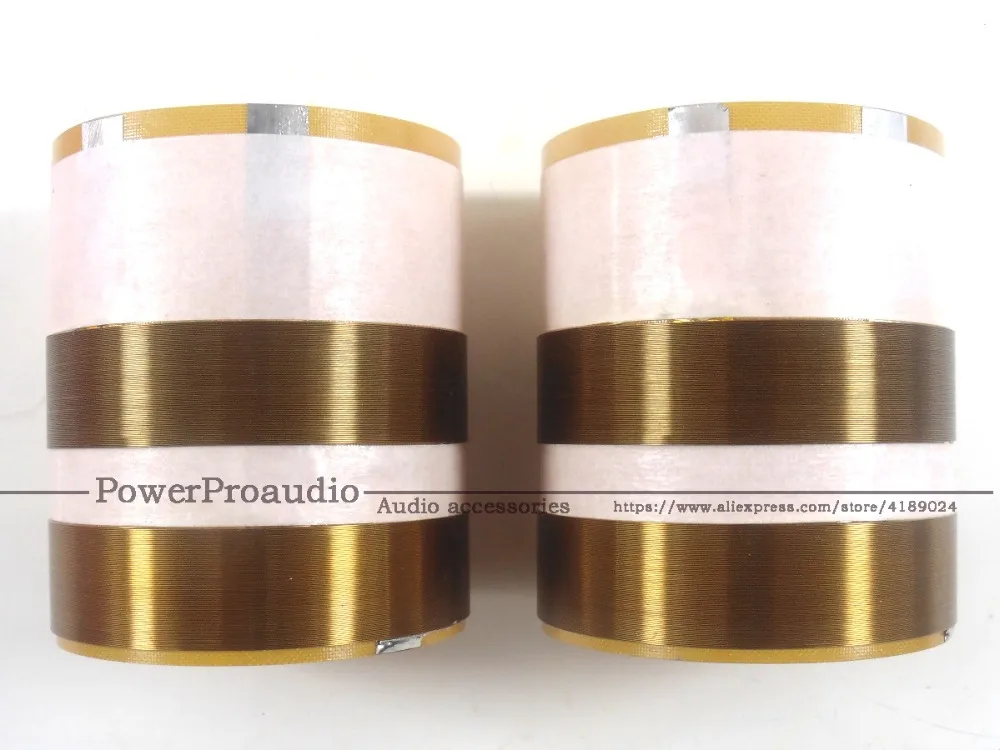 

2 PCS/LOT Flat wire voice coil For JBL 2262HPL,JBL 2265HPL,JBL 2268HPL ,JBL SRX voice coil 8 ohms