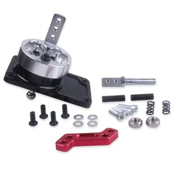 

SS-MST83-RS Spec-D Short Billet Aluminum Shifter Chrome For 79-04 For Ford Mustang Gear Lever Shift Lever With Base