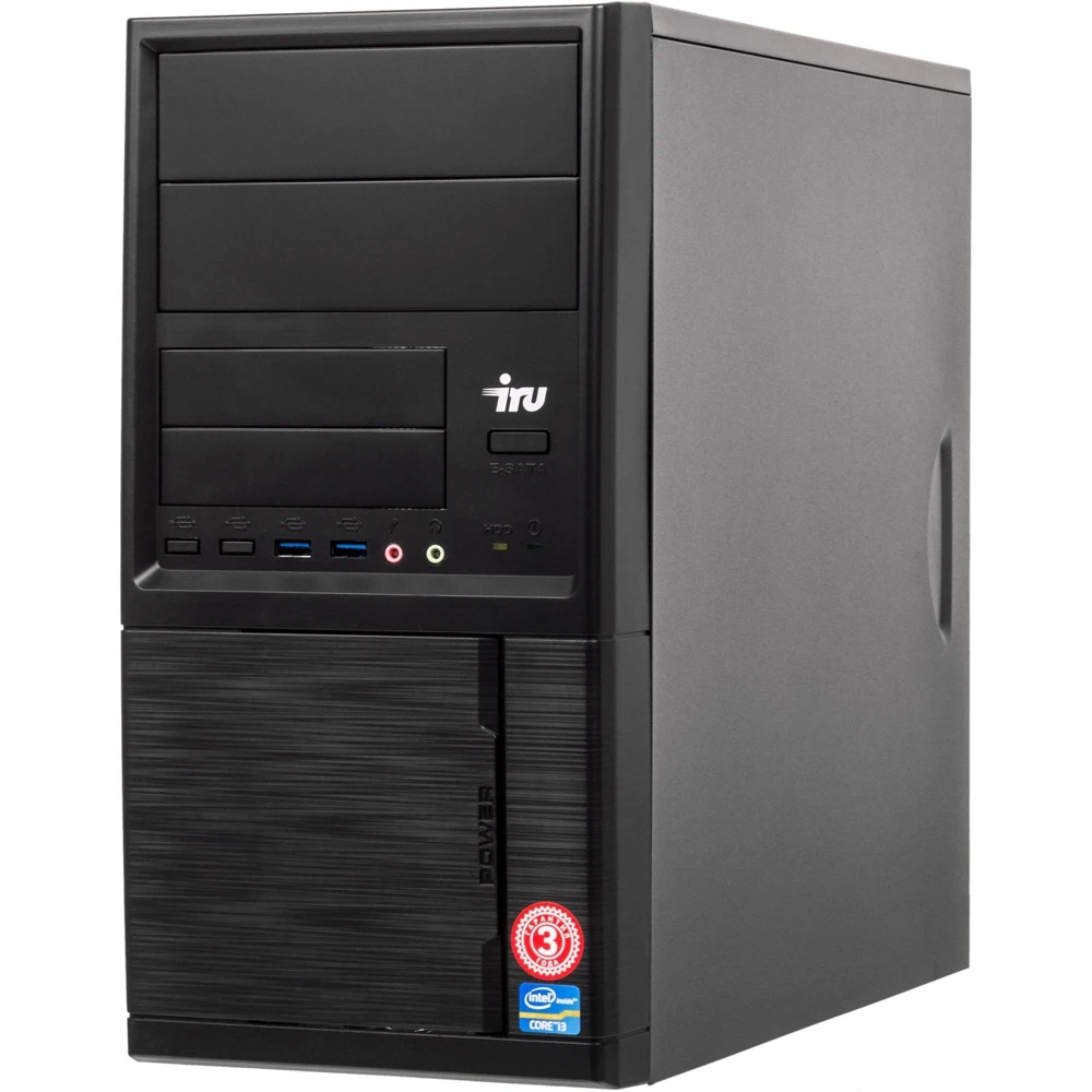 PC IRU Home 228 A8 9600/4 GB/SSD120Gb/R7/W10Pro64/black