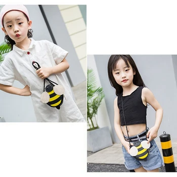 

Shoulder Bag 2Pcs Cute Shoulder Bag Personality Wild Purse Mini Accessories Bag Bee Ladybug bag