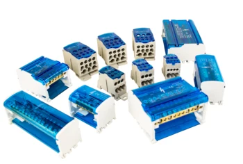 

4 ways Din Rail Terminal Blocks Distribution Block Box Universal Electric Wire Connector Junction Box