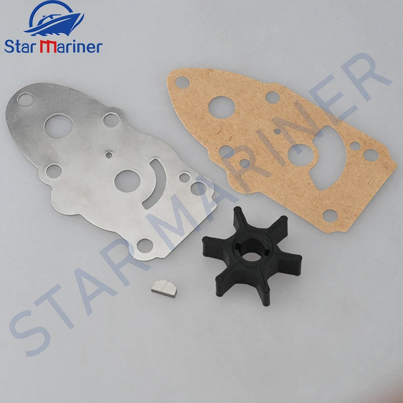 

17400-98551 New Water Pump Impeller Service Kit For Suzuki Outboard Motor DT6 DT8 HP 17400-98551-000 Boat Engine Aftermarket