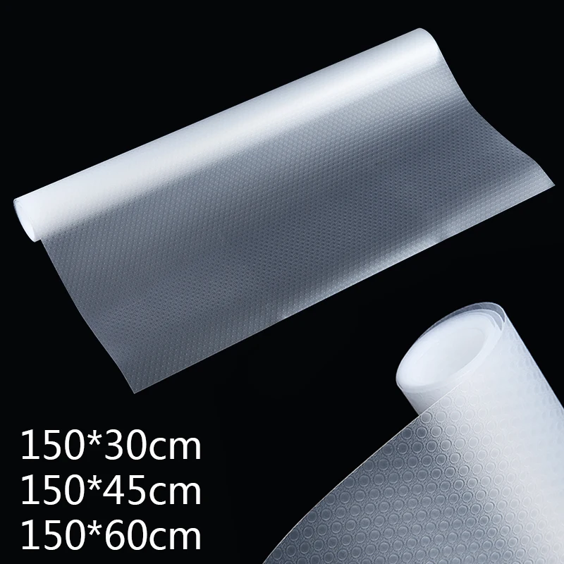 1pc Clear Waterproof Mat,Non Adhesive Shelf Liners For Kitchen