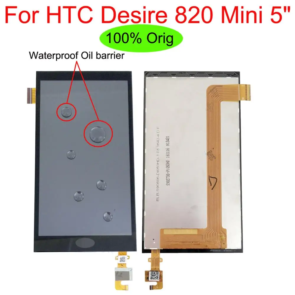 

Shyueda 100% Orig New 5" For HTC Desire 820 Mini LCD Display Touch Screen