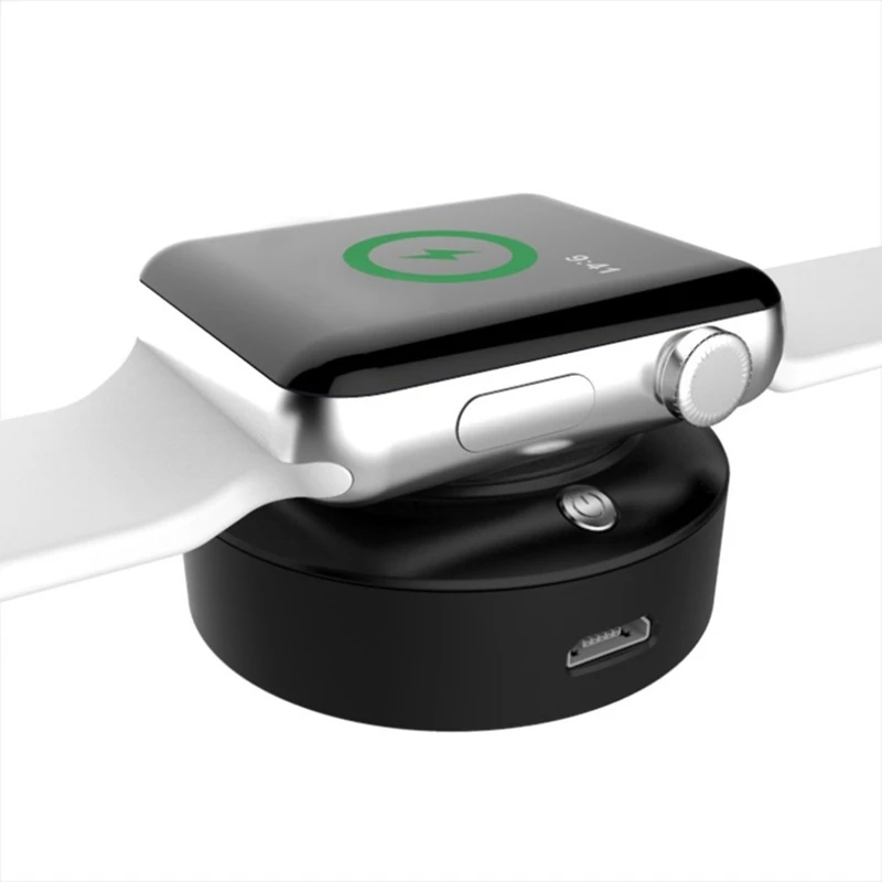 RISE-2 In 1 Wireless Charger For Apple Watch Mobile Power Source Magnetic Charger Mini Portable For All Kinds Of Key Buckles