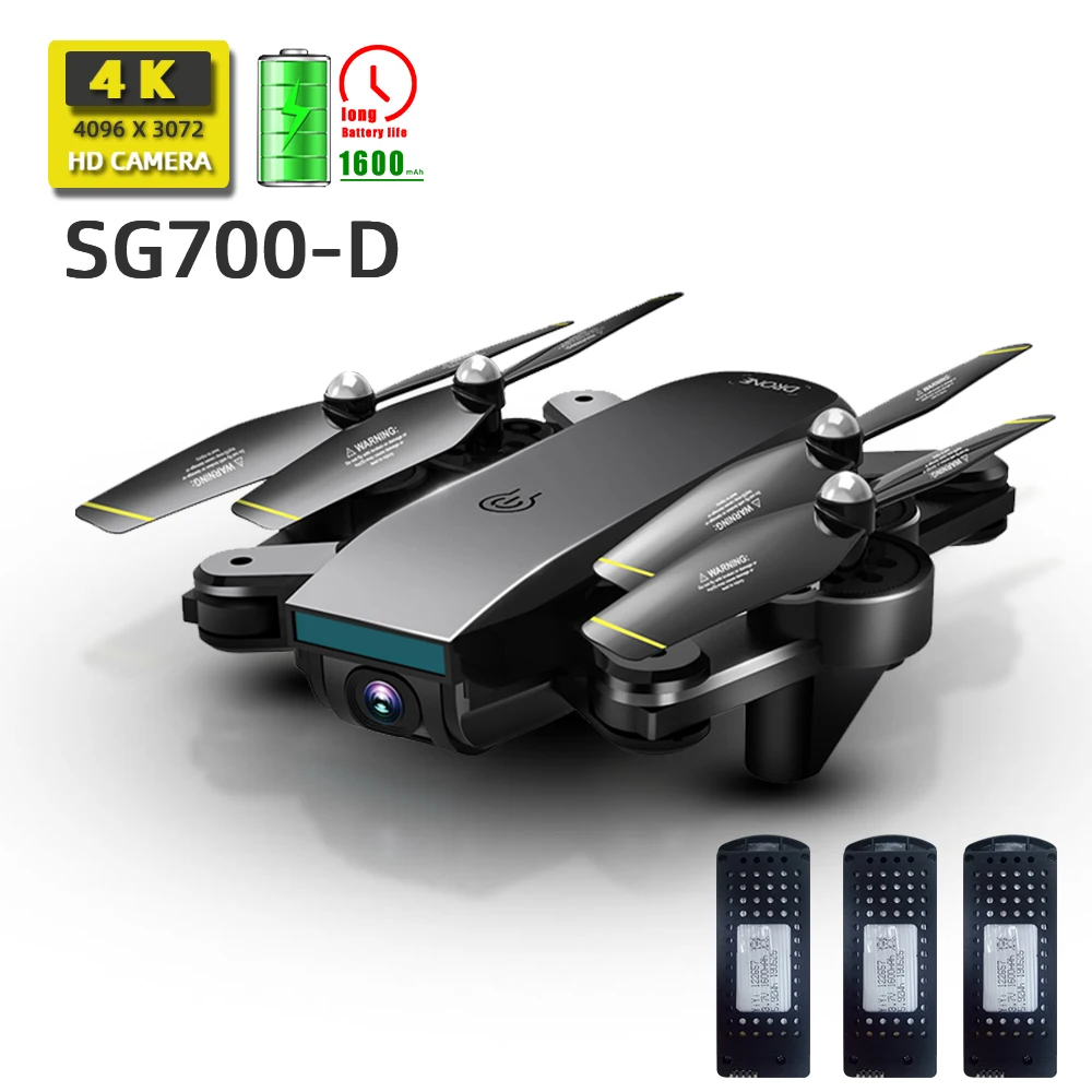 SG700 SG700D Квадрокоптер 4K Дрон Дроны с камерой hd мини rc вертолет игрушки