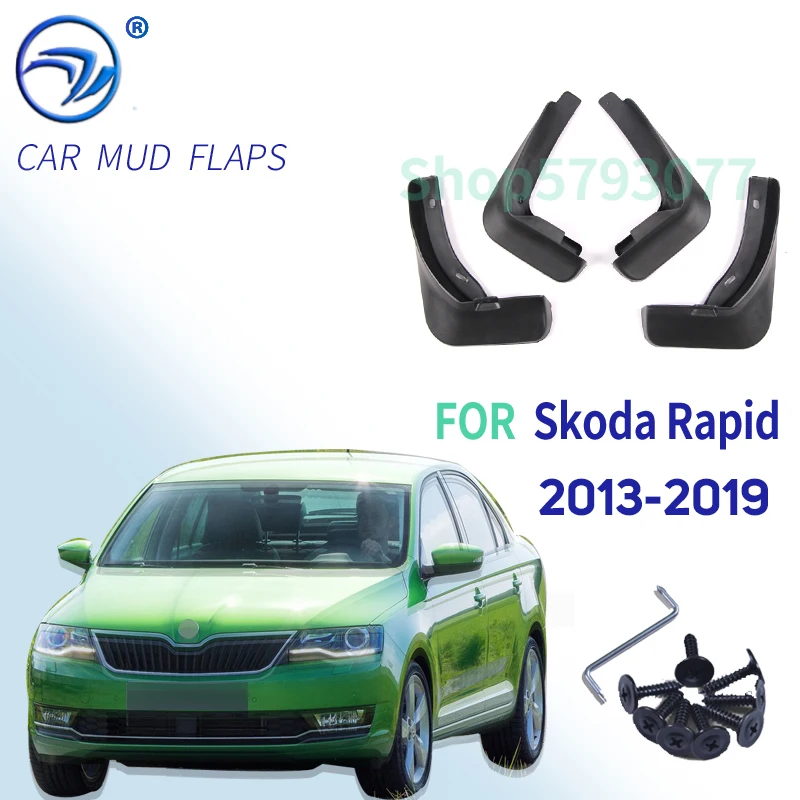 

Брызговики для Skoda Rapid 2013-2019 годов выпуска, 2016-2017