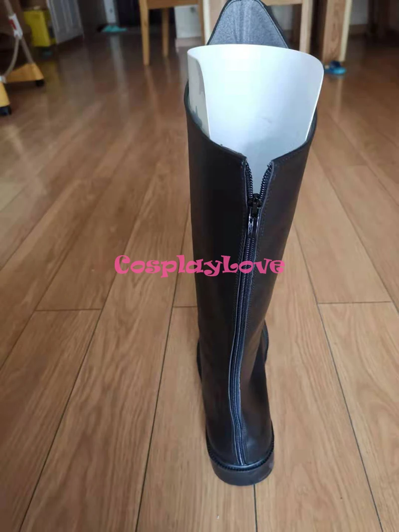 Japanese Star Platinum Jojo's Bizarre Adventure Cosplay Shoes Long Boots Custom Made for Halloween Christmas Festival image 4