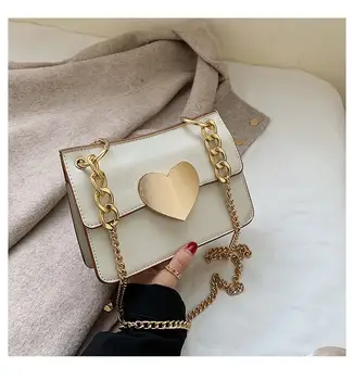 

Bag women's bag new 2019 chain bag fashionable all-around retro One Shoulder Messenger Bag women's Mini Bag