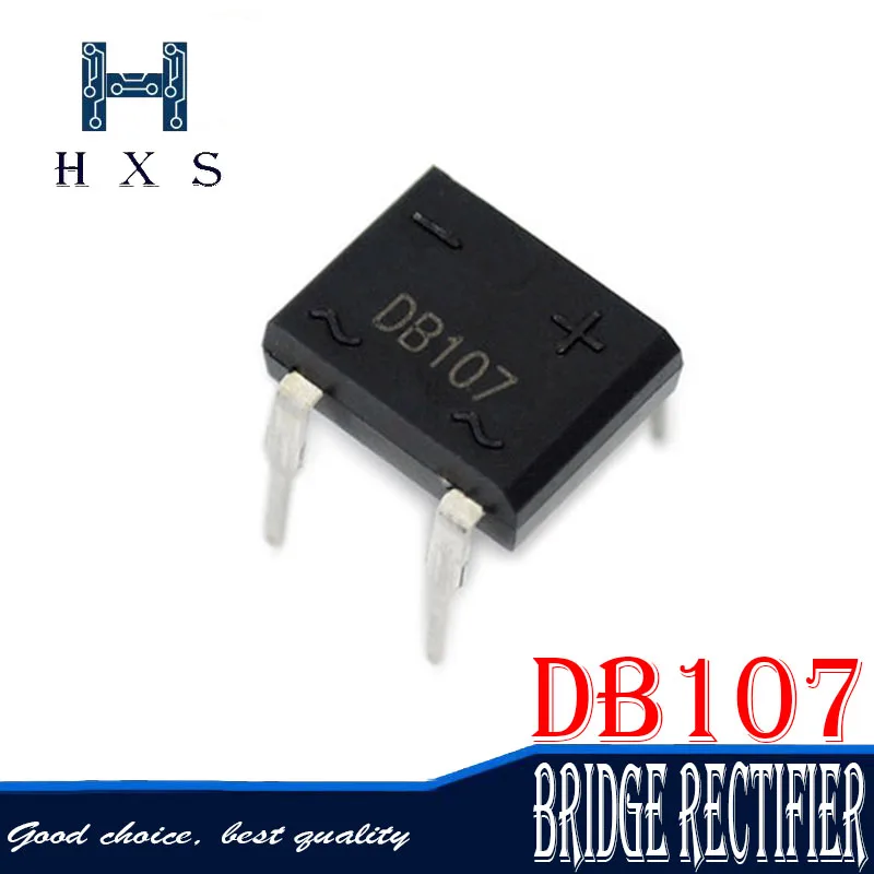 20 штук DB107 DIP 1207 DIP4 мостовые выпрямители 1000V 1A новые и оригинальные | Обустройство