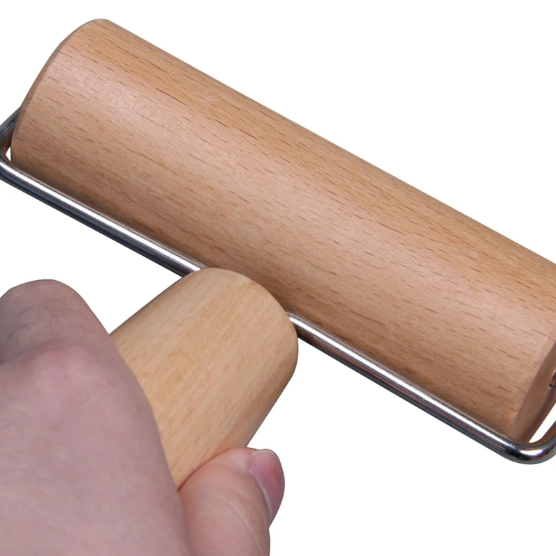 Wooden Rolling Pins for Baking Non Stick Wood Dough Roller for Kids, Suitable for Smaller Hands, Easy to Handle, Eco-friendly an
