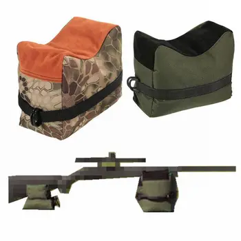 

New Tactical Outdoor Sniper Shooting Bag Gun Front Rear Bag Target Stand Rifle Support Sandbag Bench Unfilled Hunting Rifle Rest