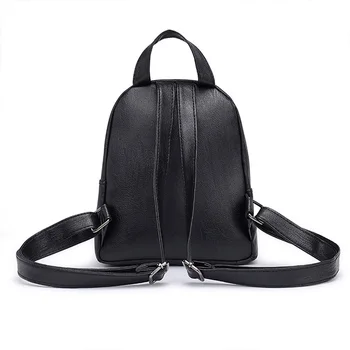 

Fashion Mini Backpack College Wind Casual Female Pu Chest Bag Student Backpack