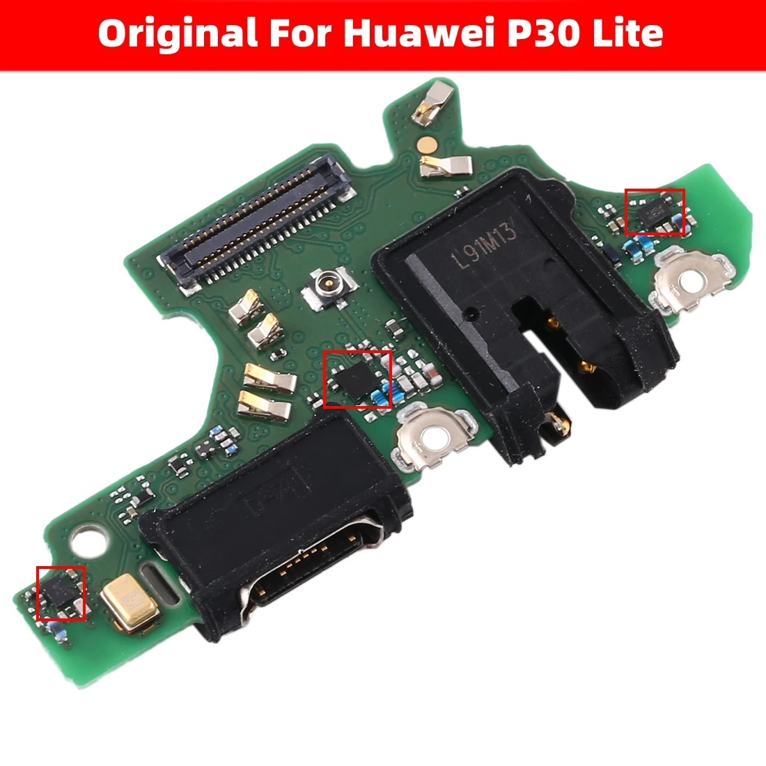 

Original With IC USB Charging Port Flex Cable For Huawei P30 Lite P30Lite Fast Charging 18W Charge Board Dock Connector Parts