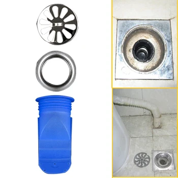 

Silicone Drain Backflow Preventer Valve For Pipes Tubes In Toilet Bathroom Floor Drain Seal For Bathroom Kitchen Floor