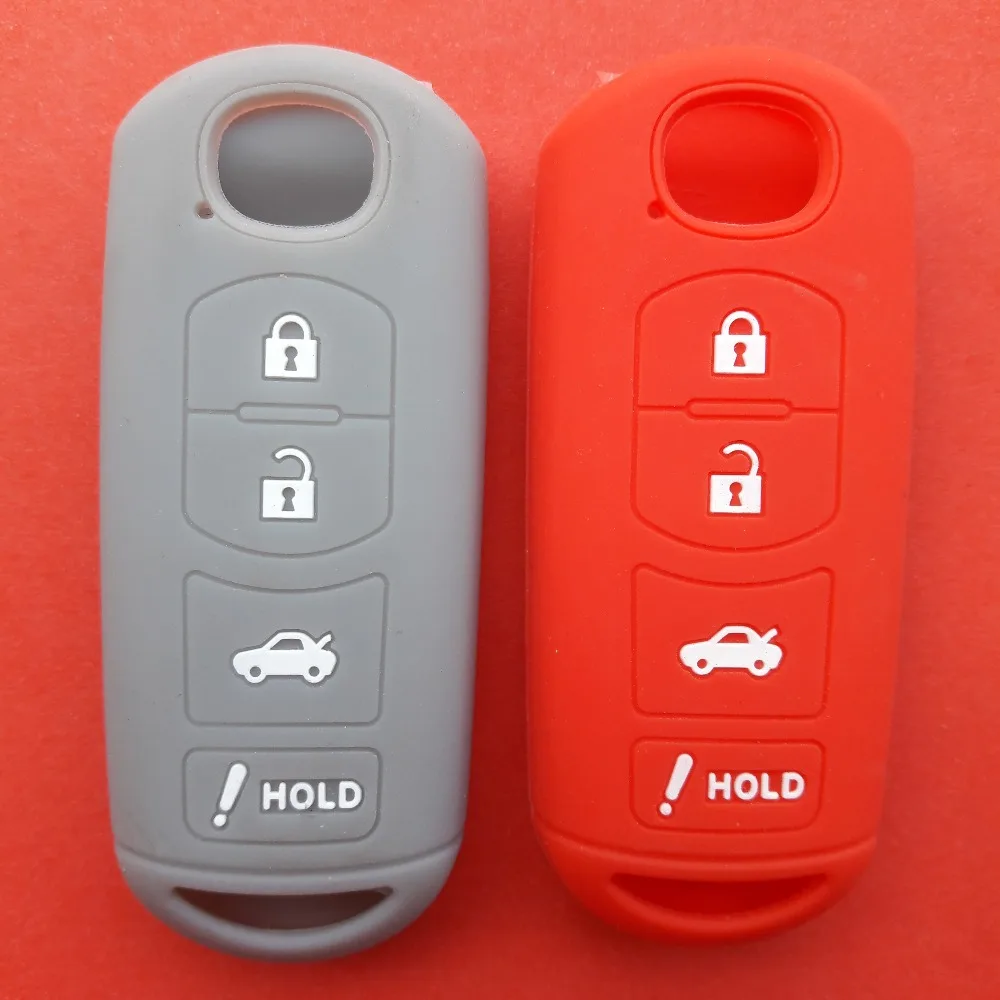 Чехол для смарт ключа из силикагеля Mazda 3 5 6|fob cover|car key case coverremote silicone |