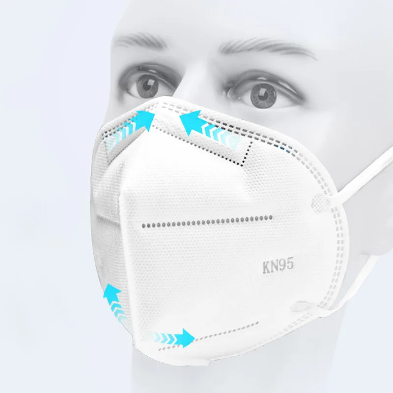 

5pc 5 layer N95 Mask Mouth Caps Mask Virus Dust Respirator Washable Reusable Masks Cotton Unisex Mouth Muffle for Allergy