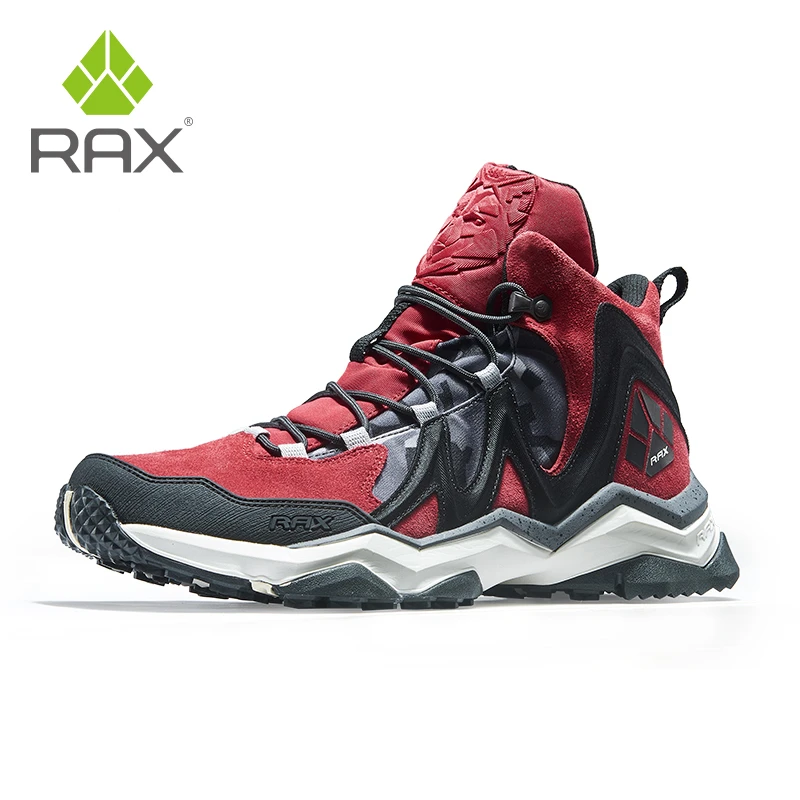 RAX zapatos de Trekking impermeables para hombre, zapatillas deportivas de invierno, Botas de senderismo acampar, zapatos para caminar, botas de caza|Zapatos de -