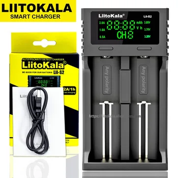 

Liitokala 3.7V Lithium battery charger Lii-500 Lii-S2 Lii-S4 Lii-PD4 Lii-PL4 18650 charger For 18650 21700 26650 AA AAA Battery