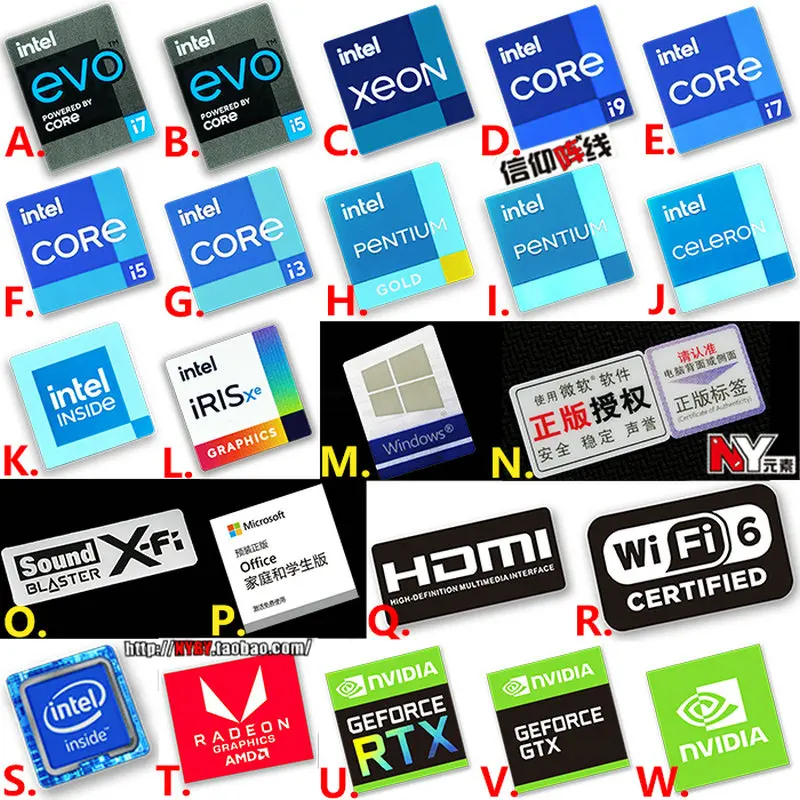Оригинальный ноутбук 11 поколения core i7 i5 i3 win10 наклейка HDMI настольный компьютер ЦП