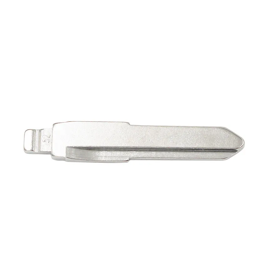 52# HU87 HU133R Metal Uncut Blank Flip Remote Key Blade 10pcs for Suzuki Swift for keydiy KD xhorse VVDI JMD No. 52 car remote key car key
