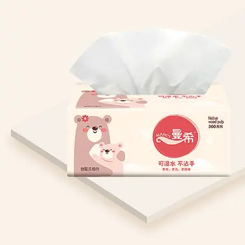 

Ultra-soft Wettable Napkin Paper Advertising Custom Paper Single Paper Pumping Toilet Paper Virgin Pulp Paper 10bag/pack