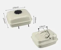 Качество chongqing! Топливный бак в сборе подходит 182F/188F/190F/GX340/GX390/GX420/GX440 10hp ~ 18hp бензиновые двигатели