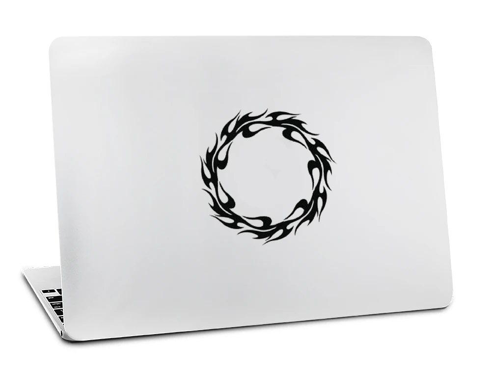 Крылья угол для логотипа для Apple Наклейка для Macbook Skin Air 11 13 Pro 13 15 retina компьютер ноутбук виниловая Adesivo наклейка - Цвет: M4012