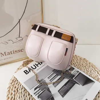 

Summer small bag female new wave Korean version of the fixed shoulder female bag chain Messenger personalized small square bag
