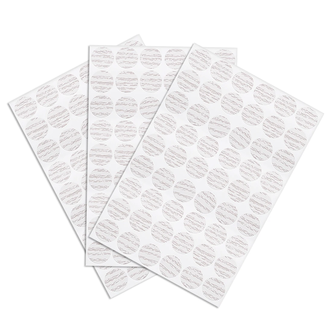 

uxcell Self-adhesive Screw Hole Stickers,3-Sheet Self-adhesive Screw Covers Caps Dustproof Sticker 21mm 54 in 1 Light Oak