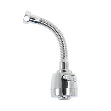 Смеситель для кухонной раковины, распылитель, водосберегающий аэратор на 360 градусов, кран с поворотными носиками, фильтр, свободный изгиб, сопло, гибкие аэраторы