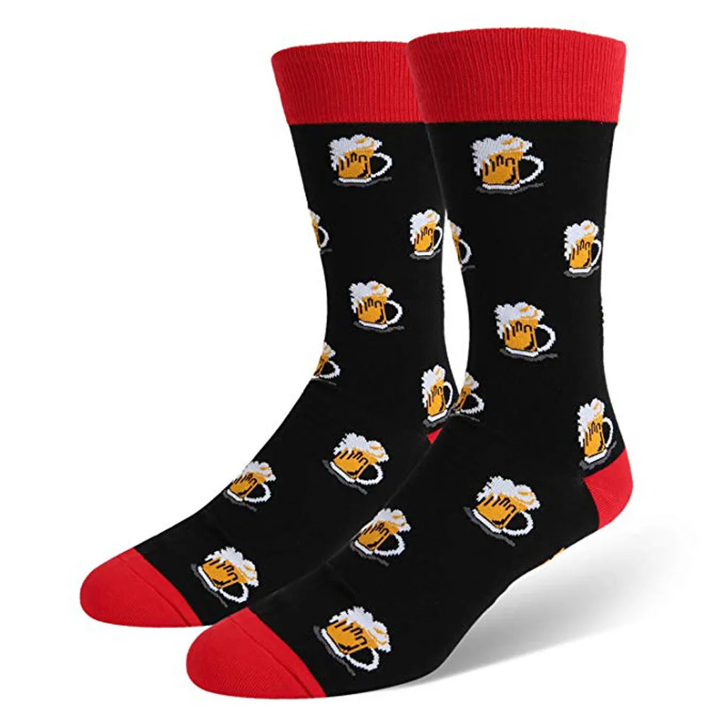 

Feitong IF YOU CAN READ THIS Letters Printed Socks Men Women Novelty Funny Printed Crew Cotton Socks