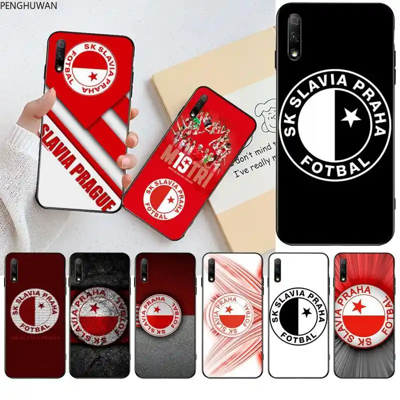 Penghuwan Sk Slavia Praha Czech Republic Phone Case Cover For Huawei Honor 30 20 10 9 8 8x 8c V30 Lite View Pro Phone Case Covers Aliexpress