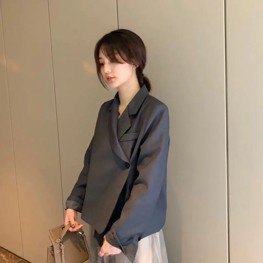 

Yuyee CHIC Korean-style Loose-Fit Short Casual Online Celebrity Small Suit Coat Women's