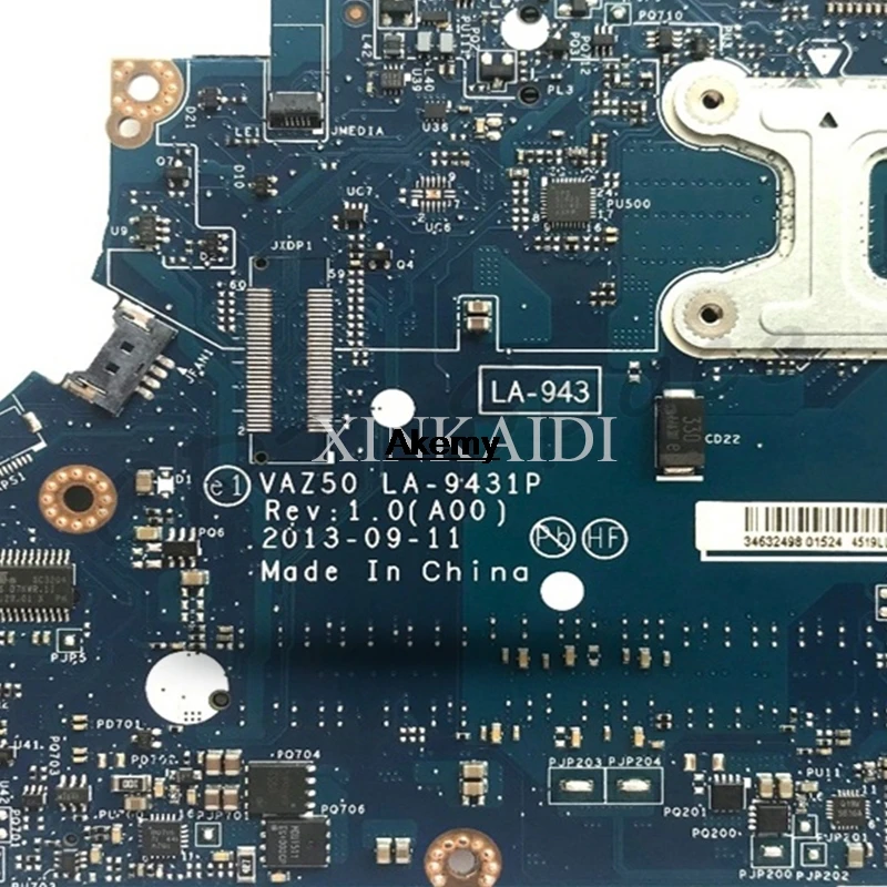 YMDG4 0YMDG4 CN-0YMDG4 VAZ50 LA-9431P Вт i3-4010U процессор для Dell Latitude E7240 ноутбук материнская плата