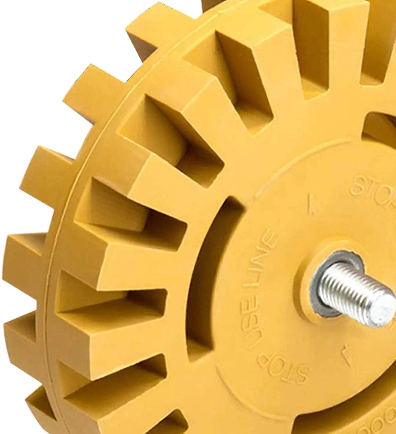 Boormachine rubberen gommen, 2 stuks, 100 mm diameter en 88 mm diameter, met adapter voor het verwijderen van folie en stickers, voor gebruik met accuschroevendraaier, met schraper