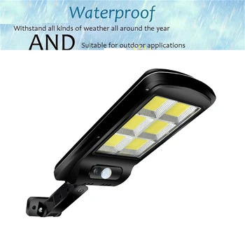 

Generation 120 LED Solar Power Energy PIR Infrared Motion Sensor Garden Security Lamp Outdoor Light for for Garden Décor 3 modes
