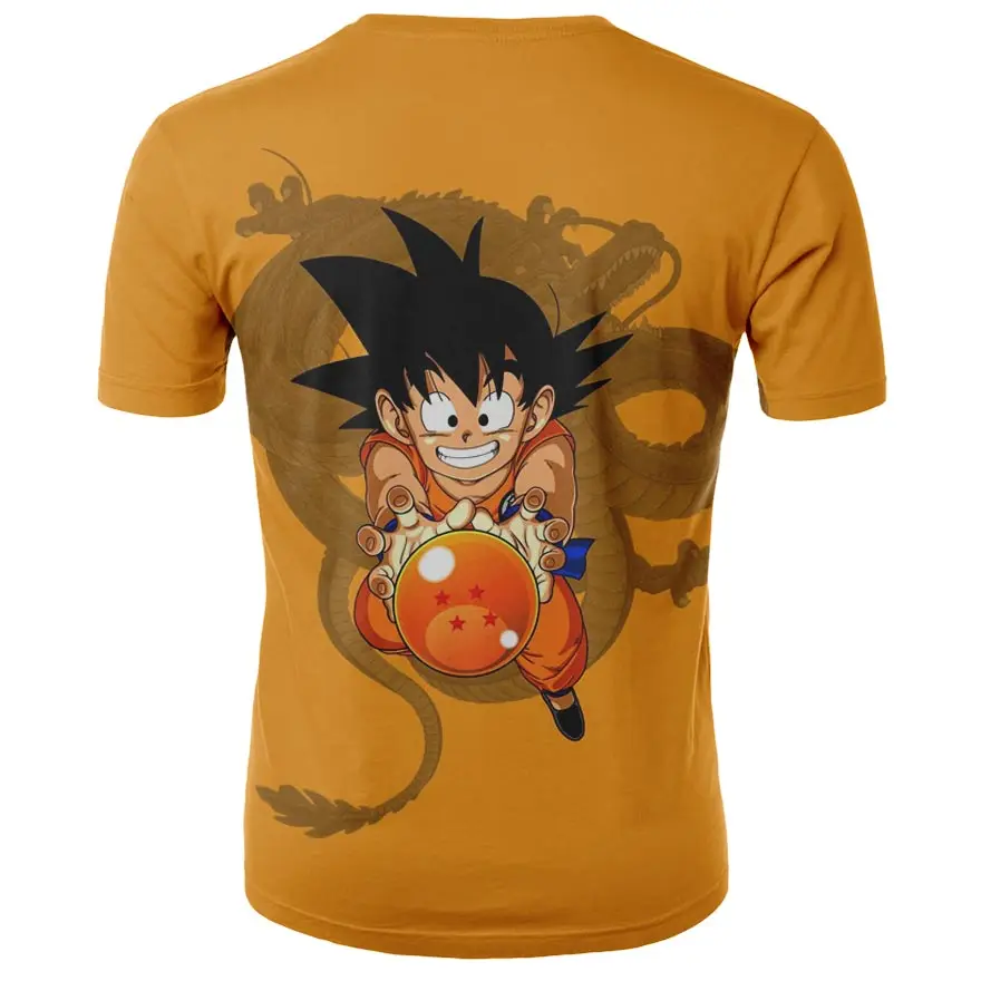 Мужская футболка Dragon Ball 3D печать футболка Гоку драгонболл зет анимация высокое качество удобная дышащая Повседневная футболка с круглым вырезом