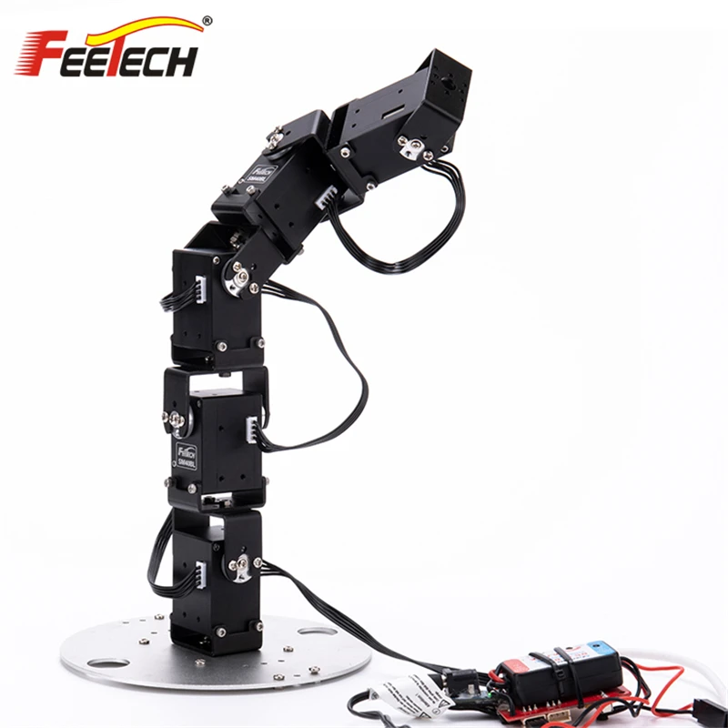 Feetech SM45BL полностью металлический 45 кг Магнитный код HV 24 в 360 градусов RC DIY