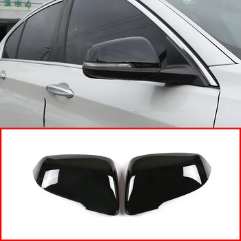 

For BMW 2 Series Gran Active Tourer F45 F46 X1F48 2015-2019 ABS Black Rear View Mirror Cover Trim Exterior Car Accessories 2pcs
