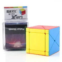 Высококачественный Магический кубик MoYu MoFangJiaoShi X, головоломка без наклеек, рождественский подарок, идеи, детские игрушки