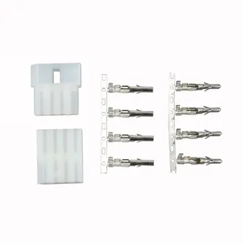 

4P 4 Pin Way Radio Antenna Tuner Plug Connector DIY Kit Plastic (2 Set)For ICOM AT-120 2020 Drop Shipping