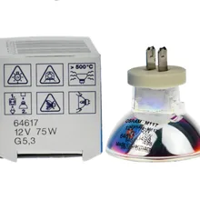 10 шт. DHL, OSRAM 64617 12V 75W G5.3/4,8 MR11 35 мм Стоматологическая лампа 12v75w