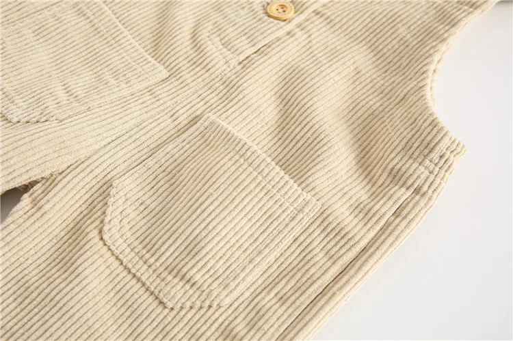 Baby Suspender Pants Autumn Clothing Men And Women Child Baby Loose-Fit Trousers 1-2-4-Year-Old Children Corduroy Suspender Stra