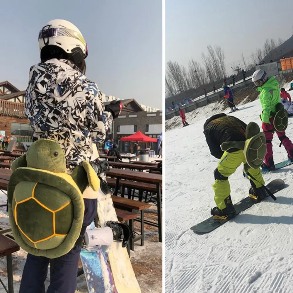 Cute Turtle Ski Hip Protector Shockproof Hip Protection Cushion Kids Adult Roller Skating Ski Protection Cushion Pad