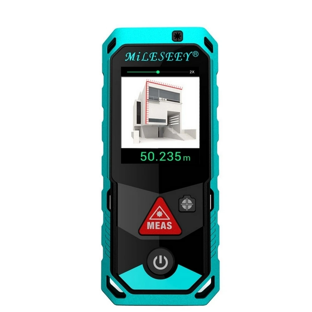 P7 Bluetooth Laser Rangefinder Camera Finder Point Rotary 80m/100m/150m/200M Touch Screen Rechargerable Laser Distance Meter