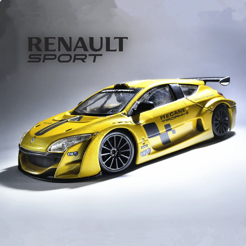 Bburago 1:24 Scale Renault Megane Trophy alloy racing car Alloy Luxury Vehicle Diecast Cars Model Toy Collection Gift | Игрушки и хобби